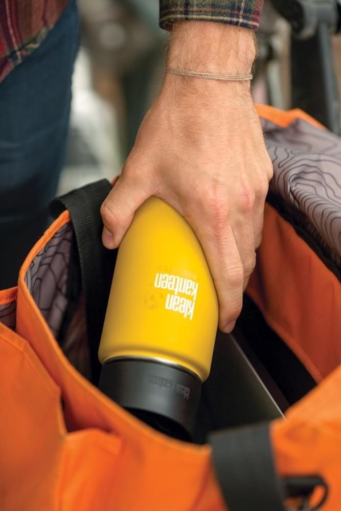 Klean Kanteen Insulated Wide w/Café Cap 2.0 - lemon curry 473 ml uni - obrázek 2
