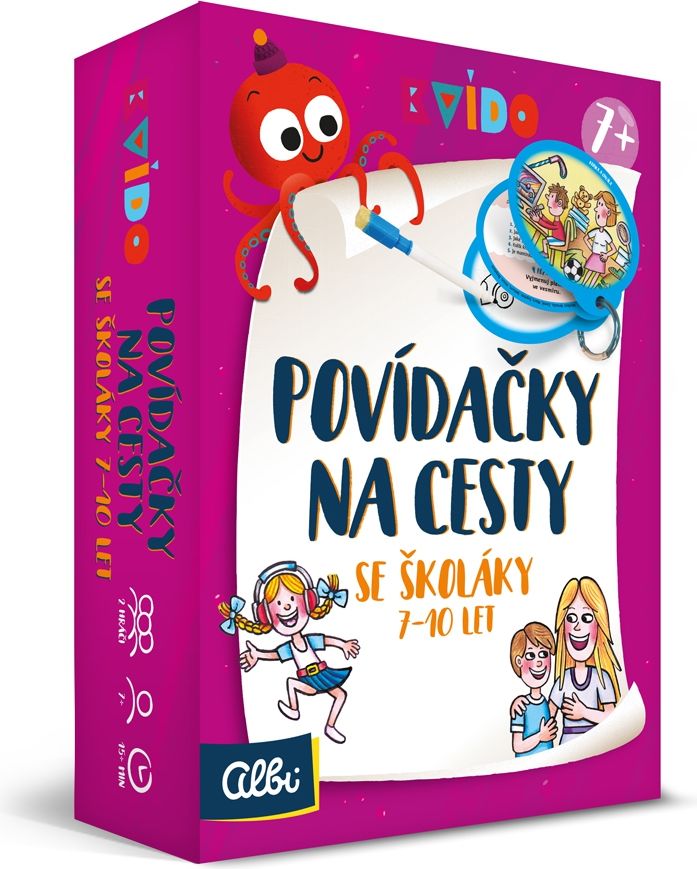 LOLA BABY ALBI Povídačky na cesty - školáci - Kvído - obrázek 1