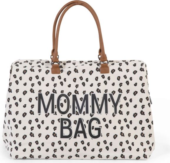 Childhome Přebalovací taška Mommy Bag Canvas Leopard - obrázek 1