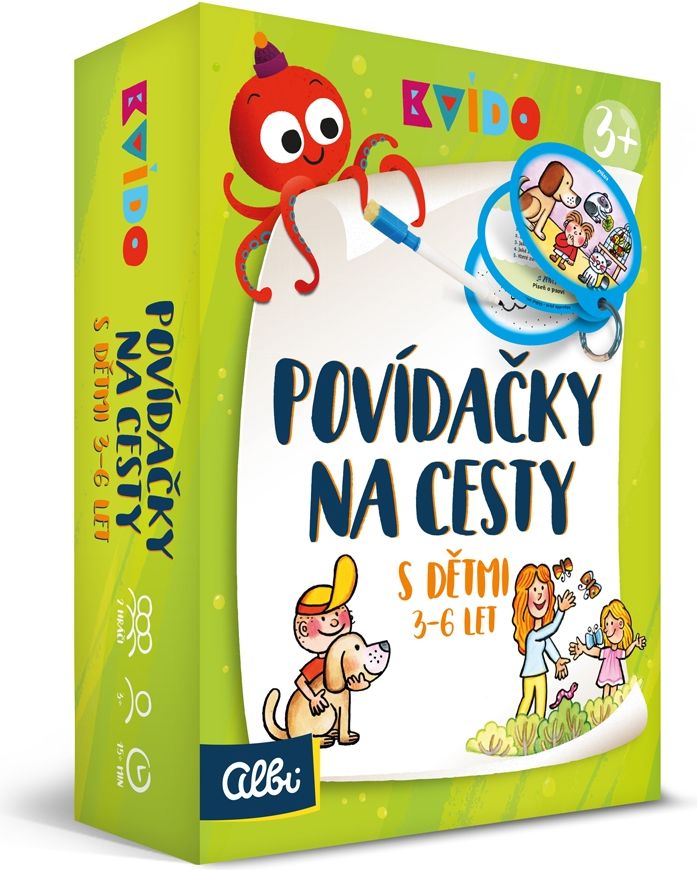 LOLA BABY ALBI Povídačky na cesty - malé děti - Kvído - obrázek 1