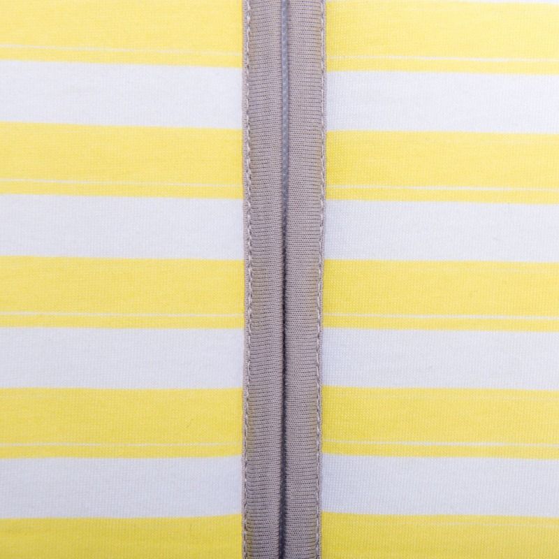Natulino dětský zimní spací pytel pro miminko, YELLOW STRIPES / WARM GREY, 3vrstvý, S(0 - 6 měsíců) - obrázek 3