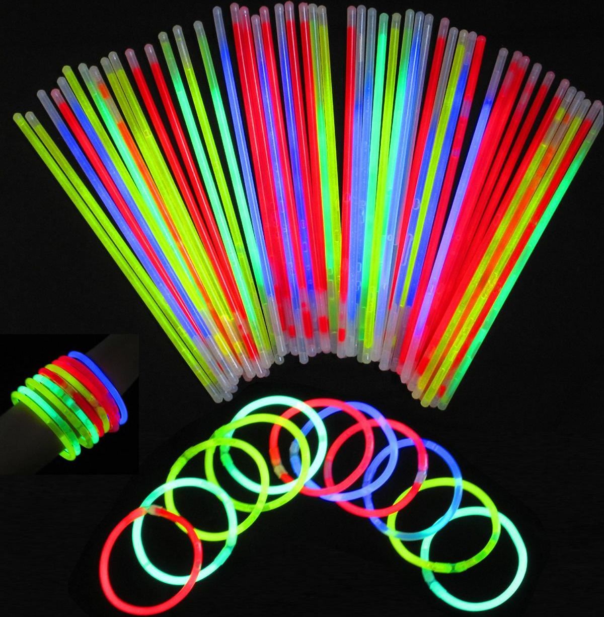 Svítící tyčinky LightStick 100 ks - obrázek 1