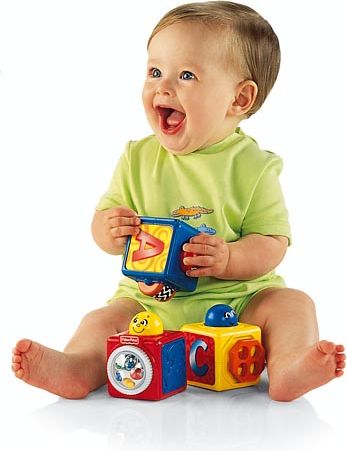 Fisher Price - Aktivní kostky - obrázek 3