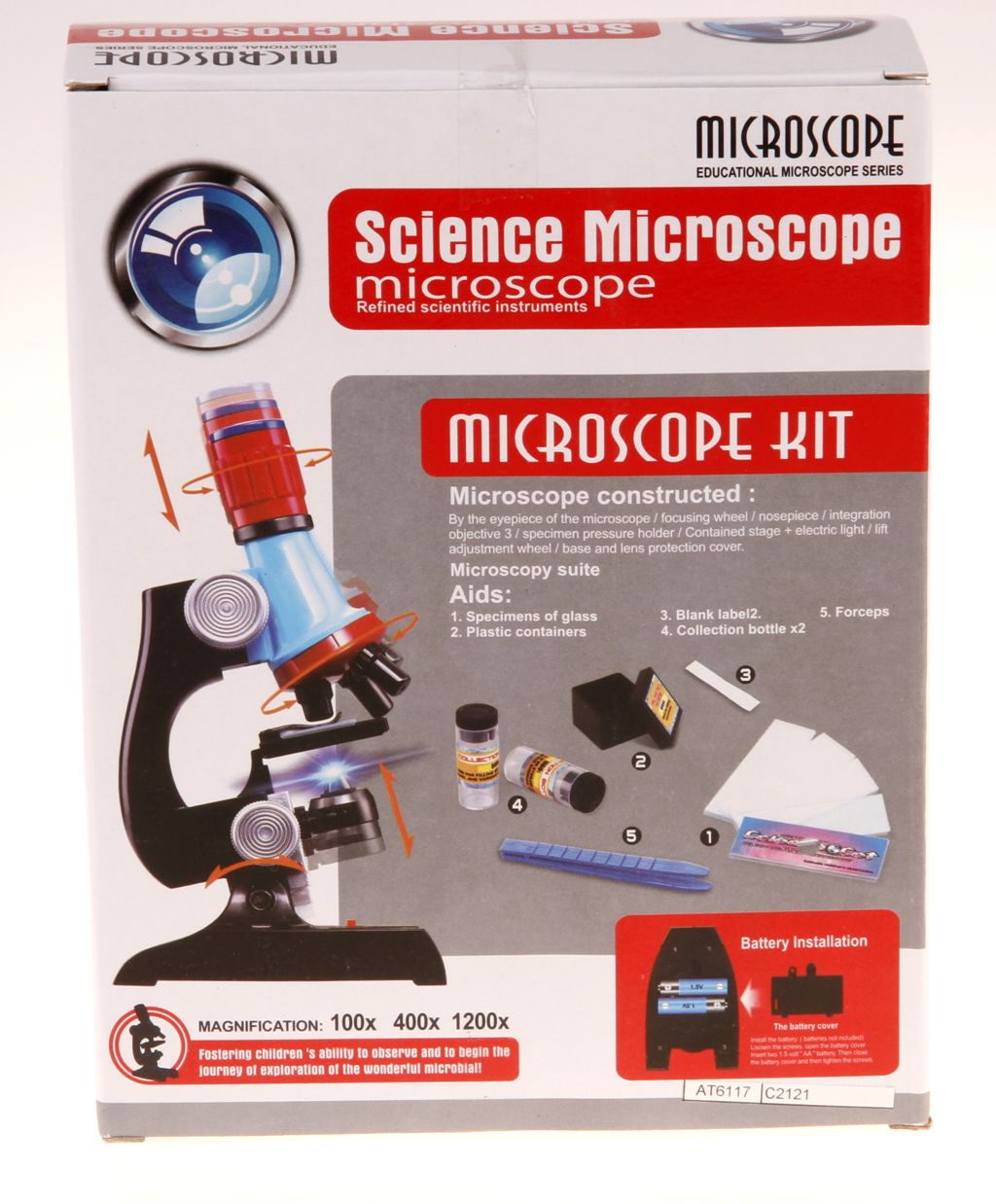 Alltoys Mikroskop se světlem - obrázek 4