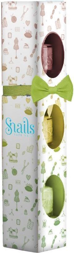 Sada 3 dětských laků na nehty Mini Snails - Fashion uni - obrázek 1