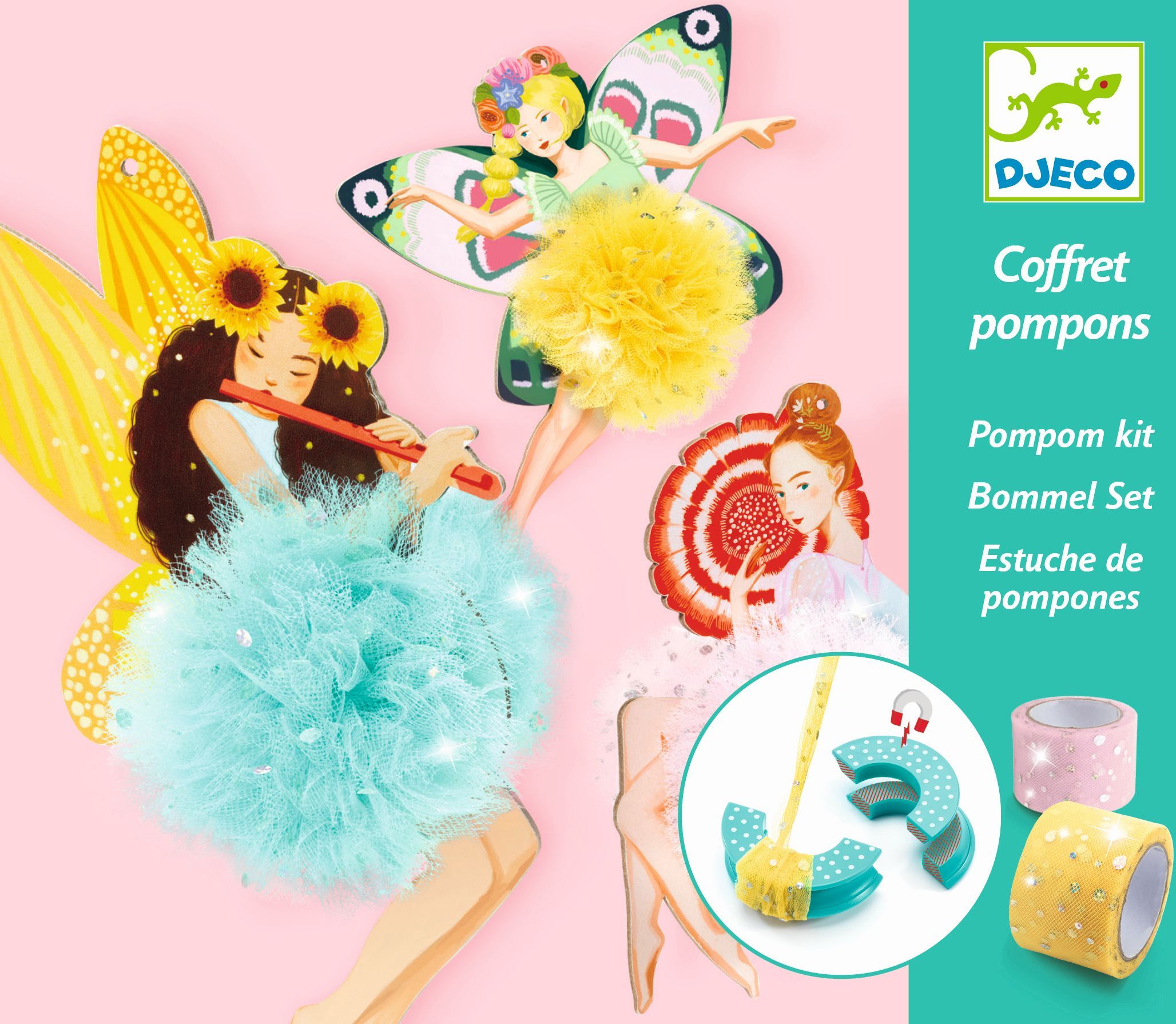Djeco Fairy Pompoms uni - obrázek 1
