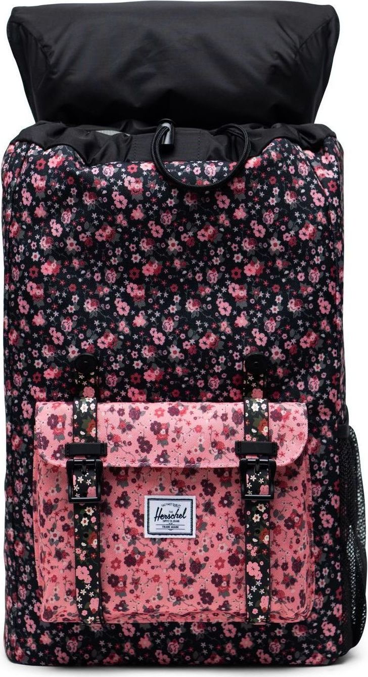 Herschel Herschel Little America Youth - multi ditsy floral black/flamingo pink uni - obrázek 2