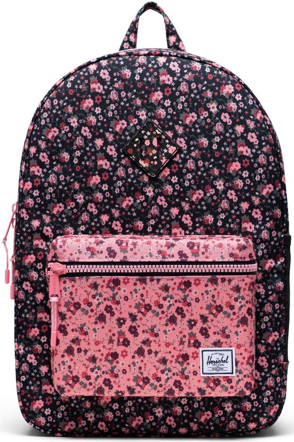 Herschel Heritage Youth X-Large - multi ditsy floral black/flamingo pink uni - obrázek 1