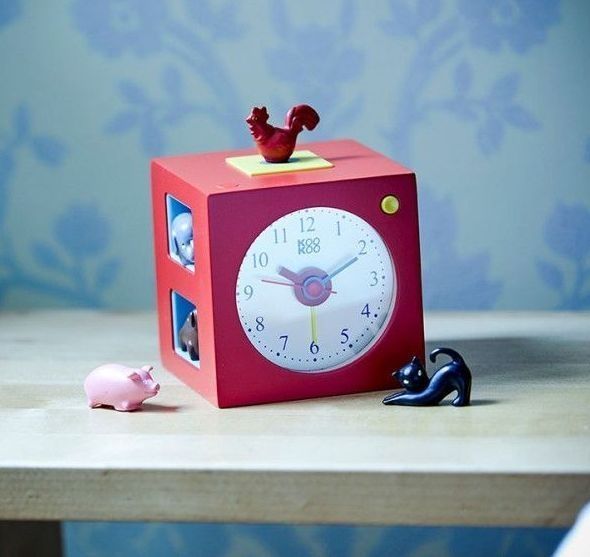 KooKoo KidsAlarm red uni - obrázek 2