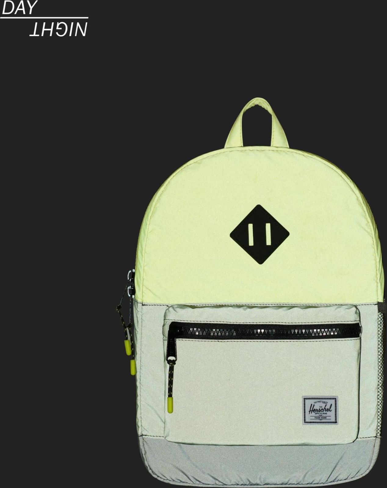 Herschel Heritage Youth - sulfur spring reflective/olive night reflective/black reflective uni - obrázek 2