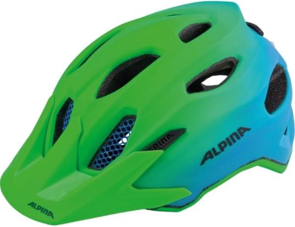 Alpina Carapax Jr. Flash - green/blue 51-56 - obrázek 1