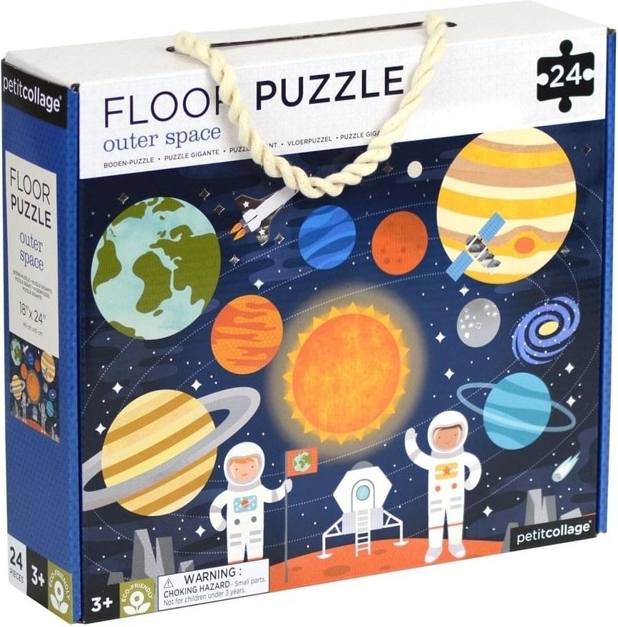 Petit Collage Outer space floor puzzle uni - obrázek 1