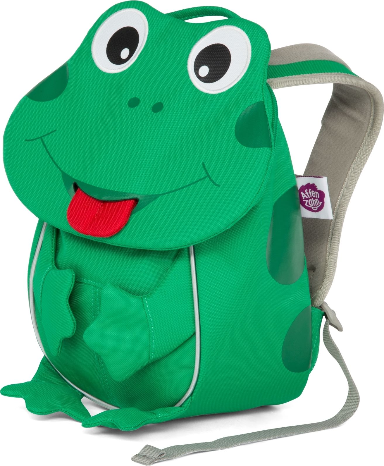 Affenzahn Finn Frog small - green uni - obrázek 2