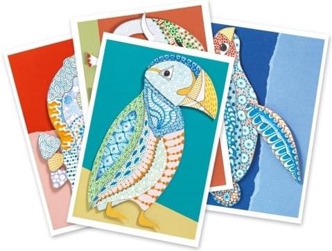 Dětská tvořivá sada Djeco - motif art uni - obrázek 2