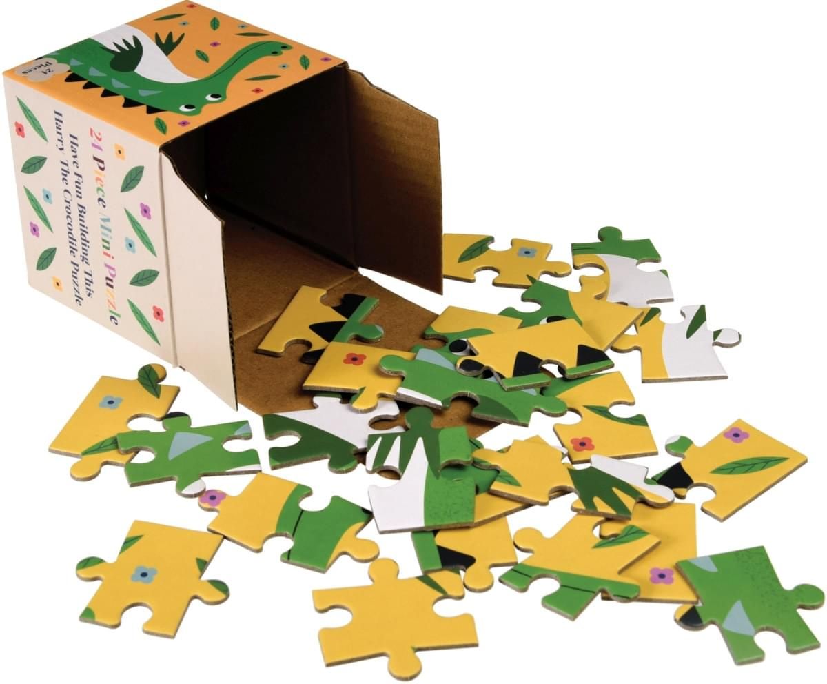 Dětské puzzle - krokodýl Harry uni - obrázek 2