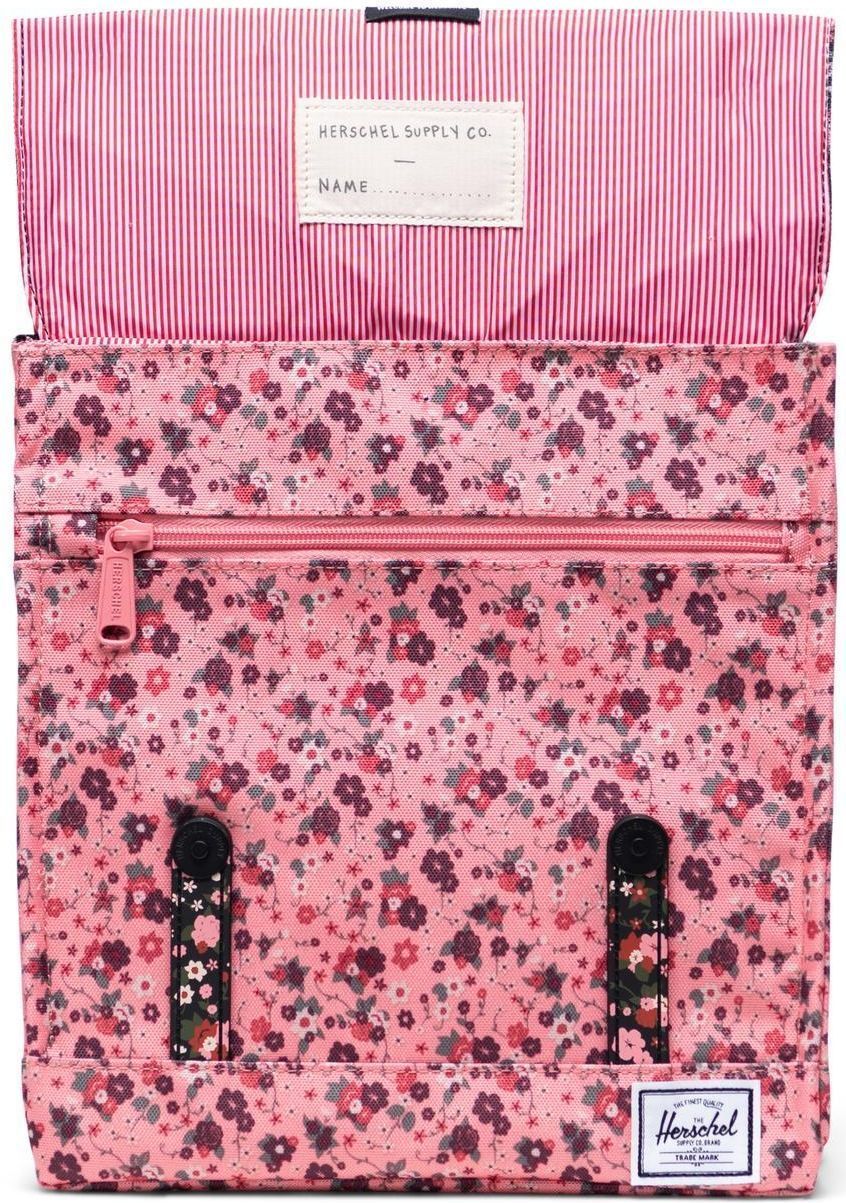 Herschel Survey Kids - multi ditsy floral black/flamingo pink uni - obrázek 2