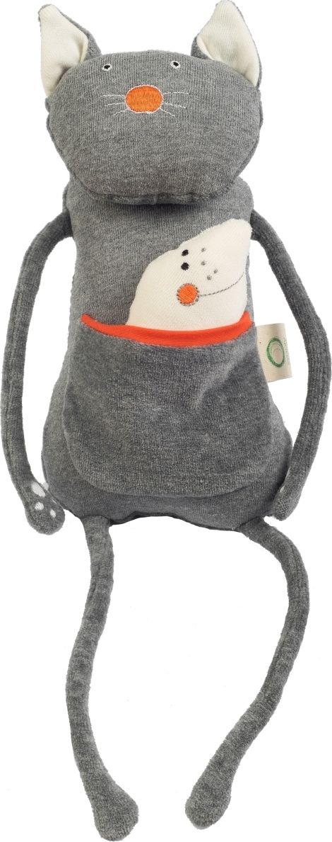 Woor Soft toy - kočka s rybou uni - obrázek 1