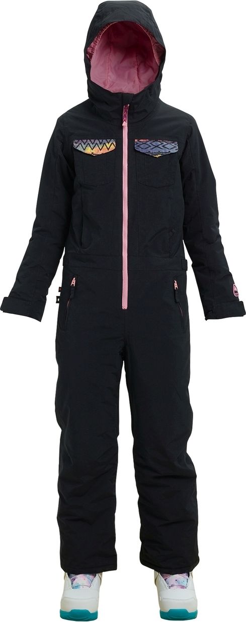 Burton Girls Game Piece One Piece True Black / Technicat Dream XS - obrázek 1