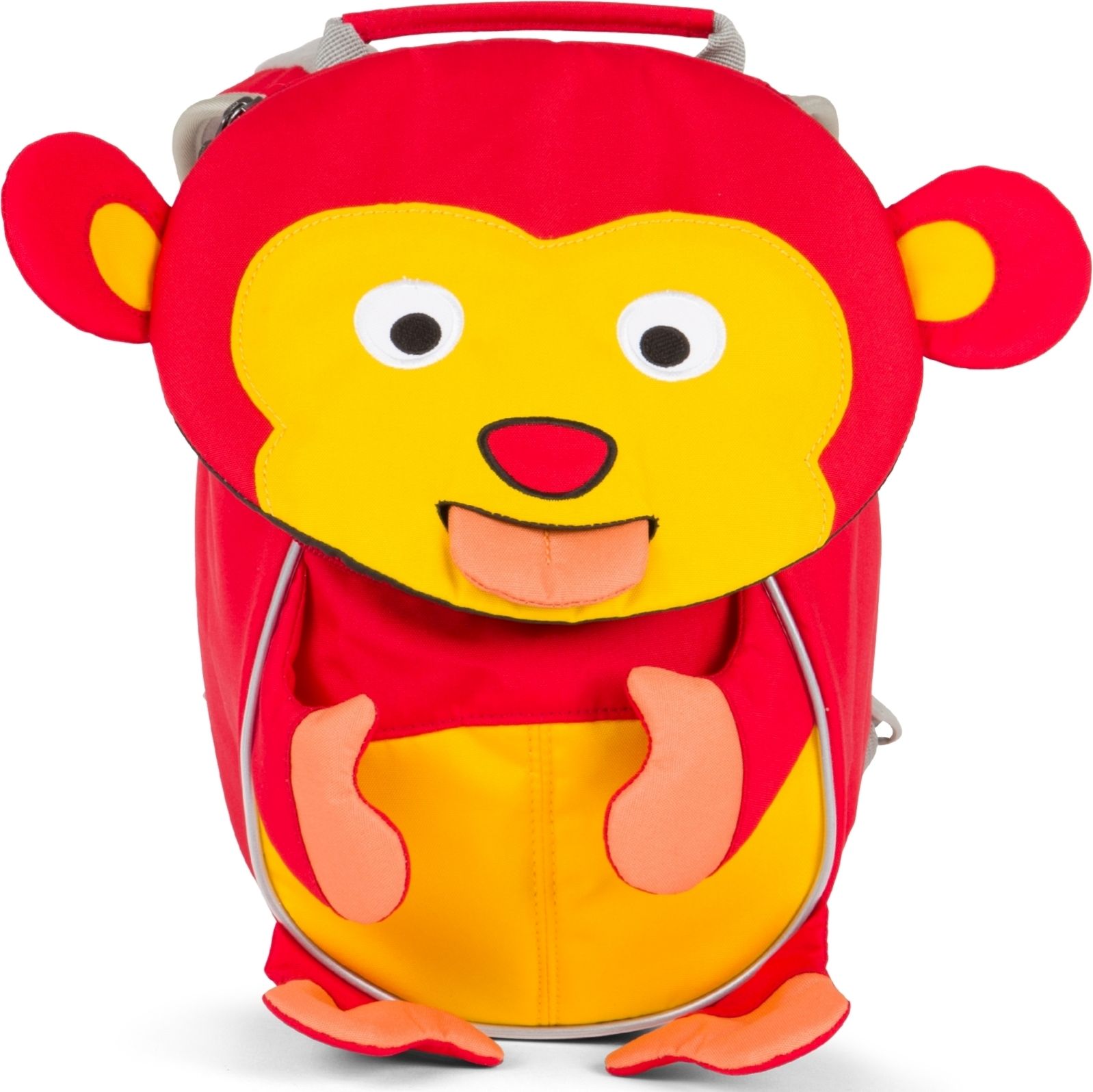 Affenzahn Marty Monkey small - red uni - obrázek 1