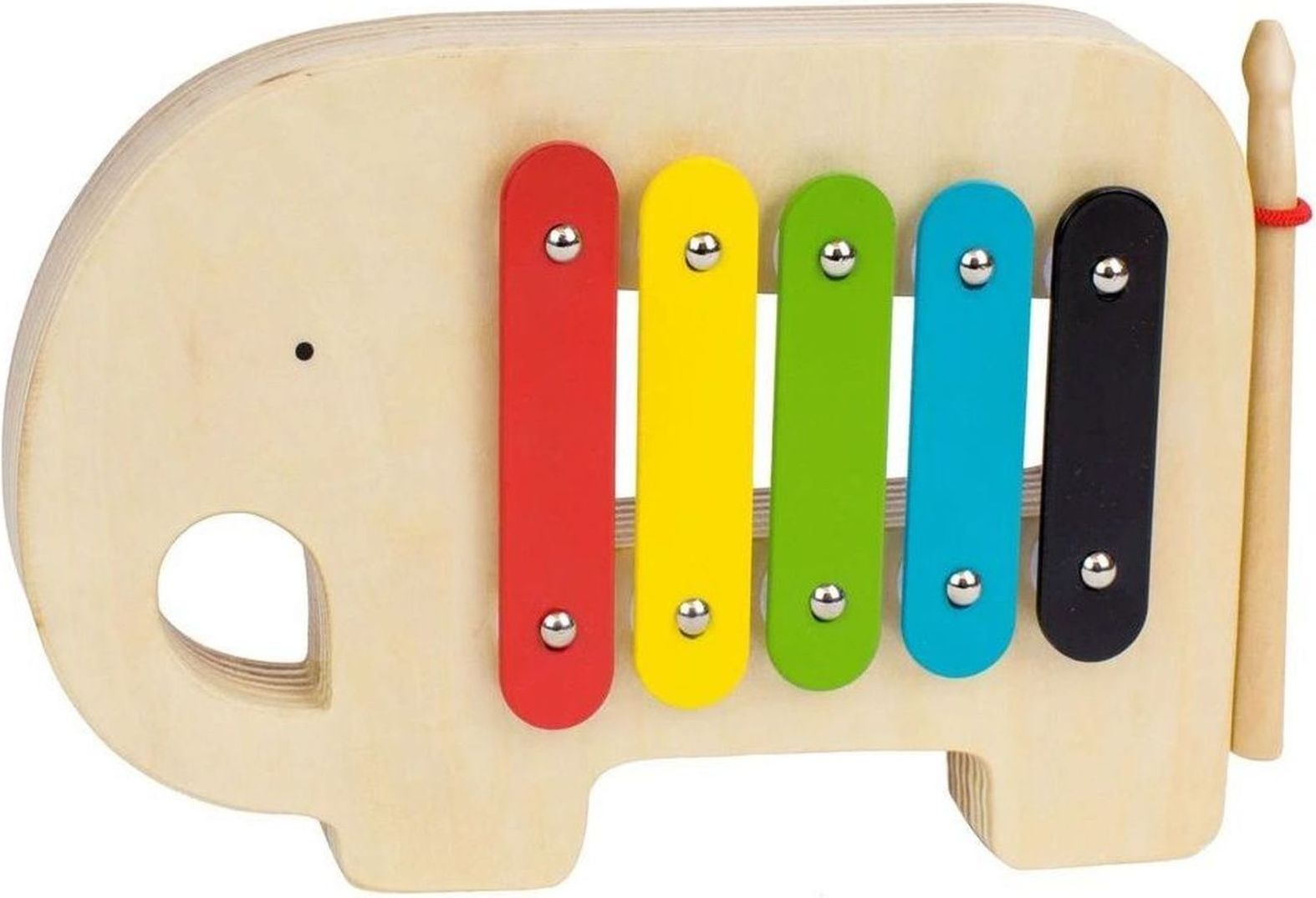 Petit Collage Wooden Xylophone Elephant uni - obrázek 1
