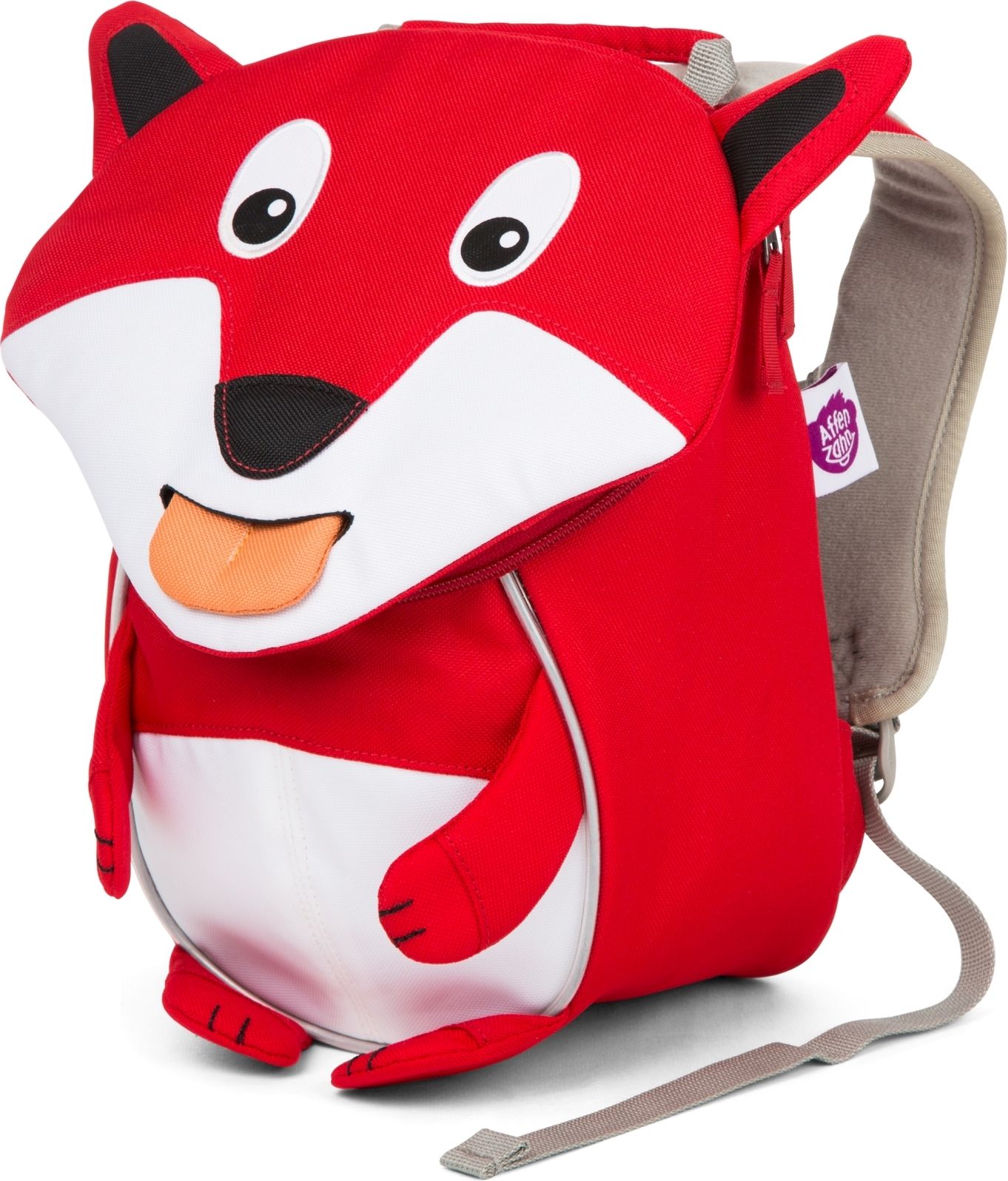Affenzahn Frida Fox small - Red uni - obrázek 2