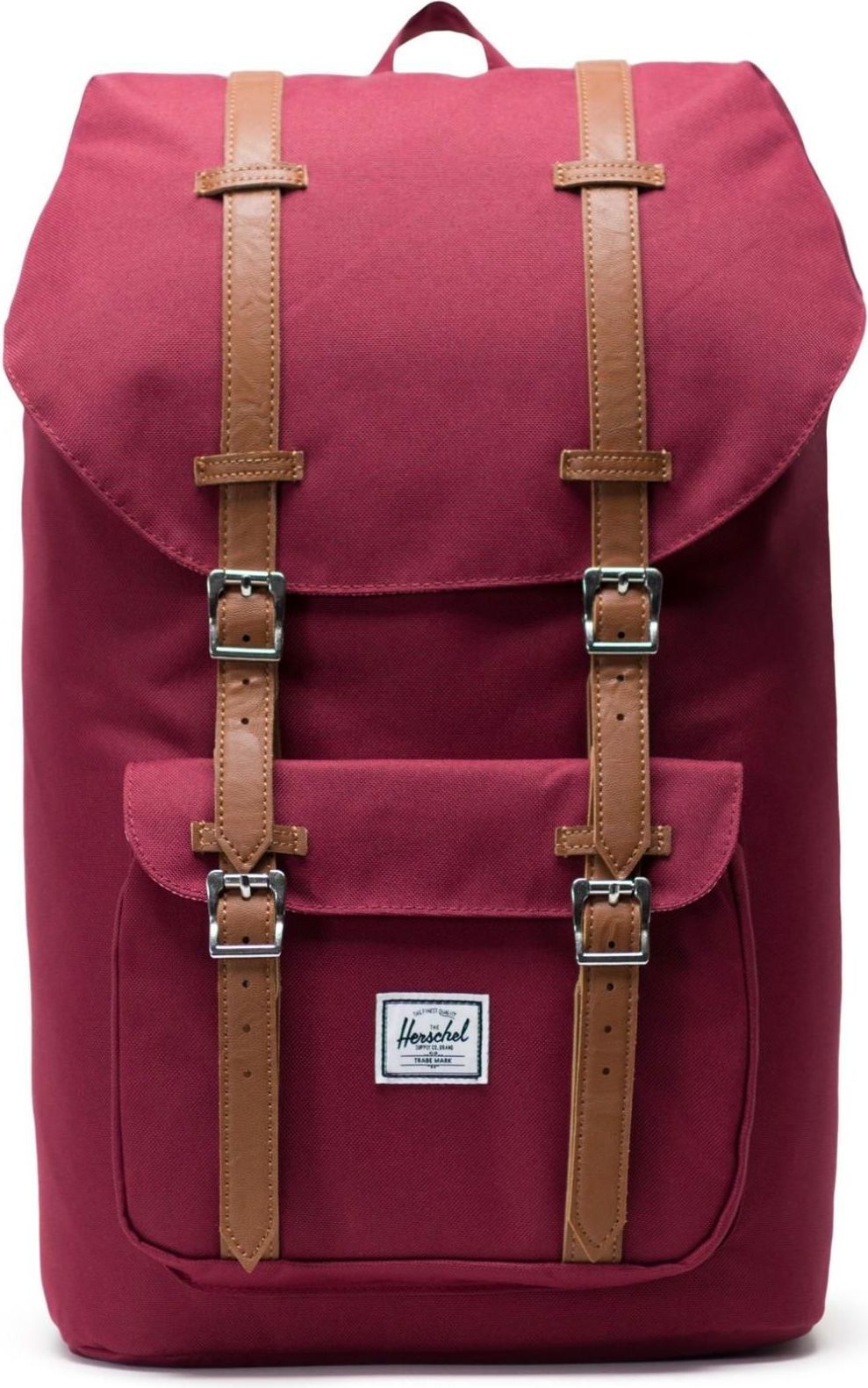 Herschel Little America - windsor wine/tan synthetic leather uni - obrázek 1