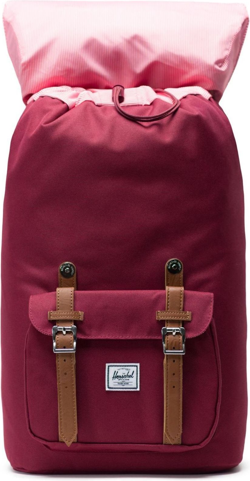 Herschel Little America - windsor wine/tan synthetic leather uni - obrázek 2