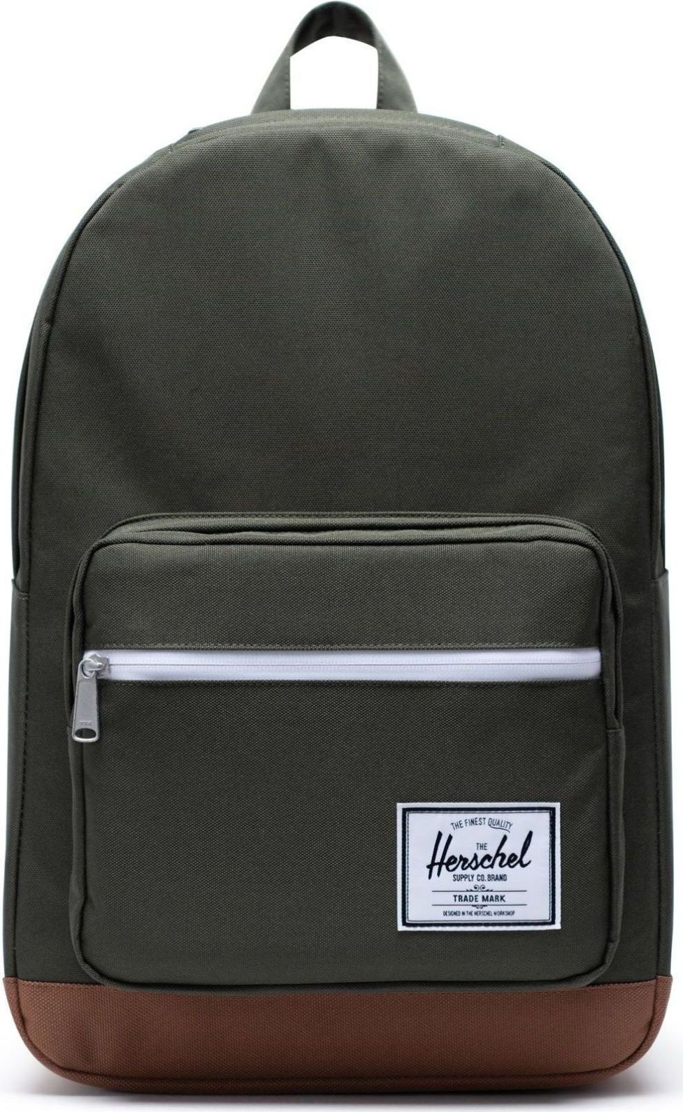 Herschel Pop Quiz - dark olive/saddle brown uni - obrázek 1
