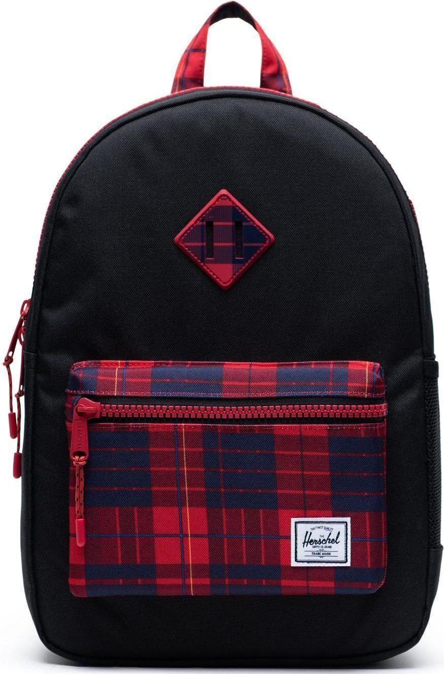 Herschel Heritage Youth - black/winter plaid uni - obrázek 1