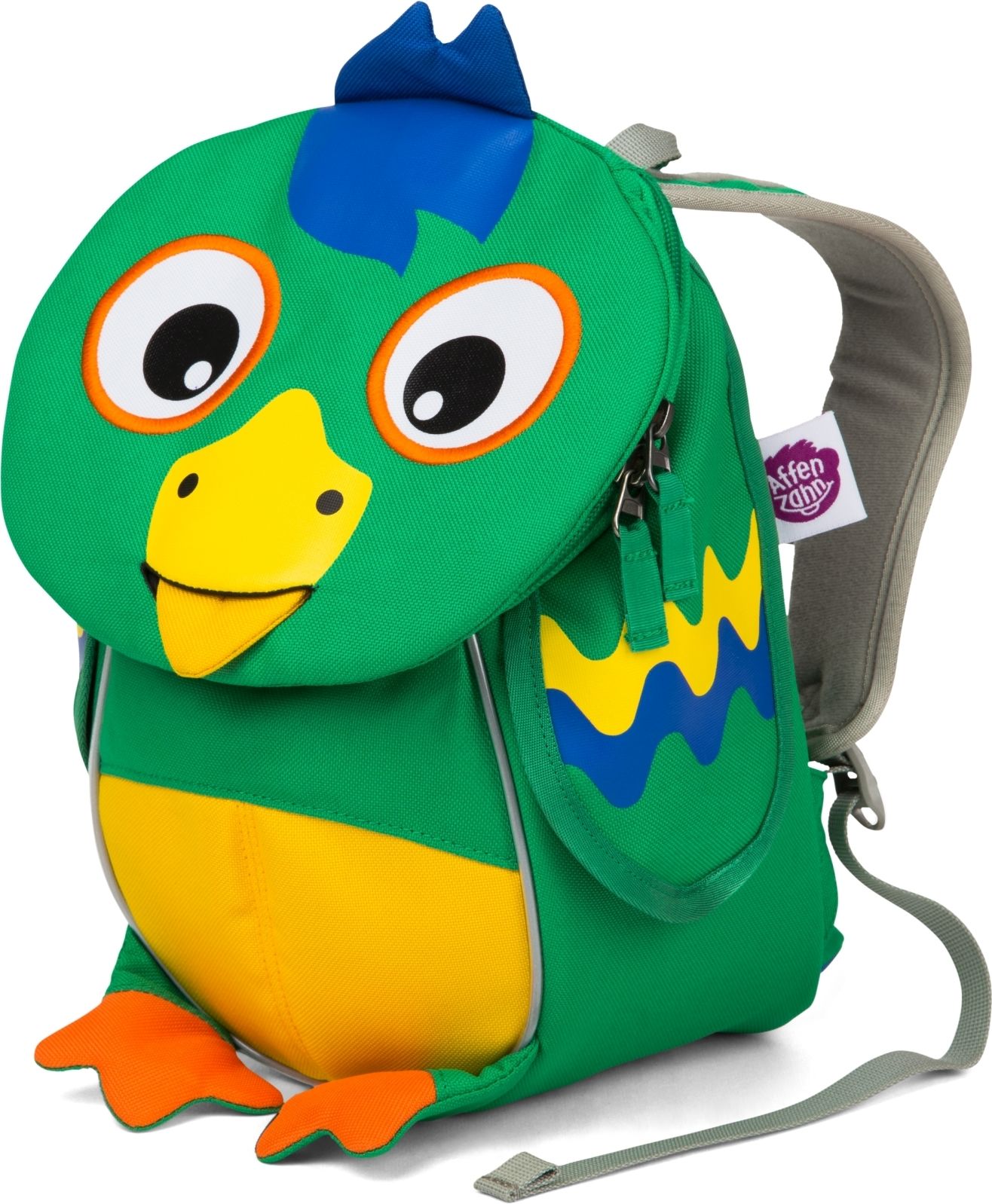 Affenzahn Piet Parrot small - green uni - obrázek 2