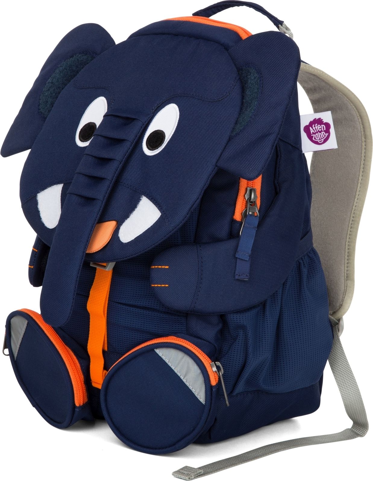 Affenzahn Elias Elephant large - Blue uni - obrázek 2