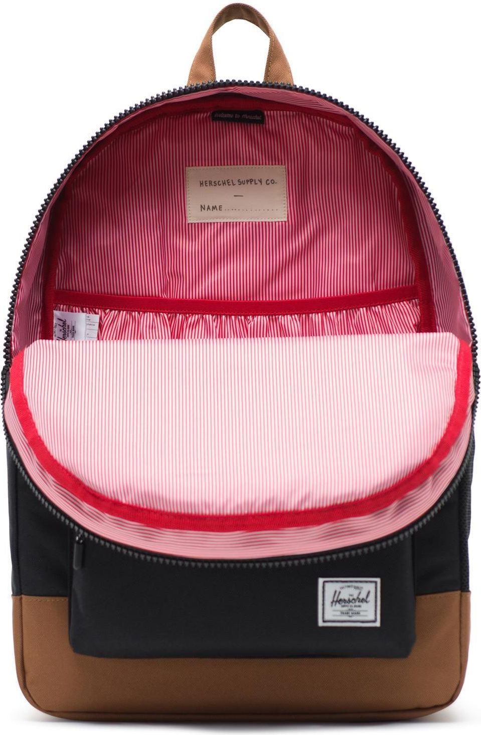 Herschel Heritage Youth XL - black/saddle brown uni - obrázek 2