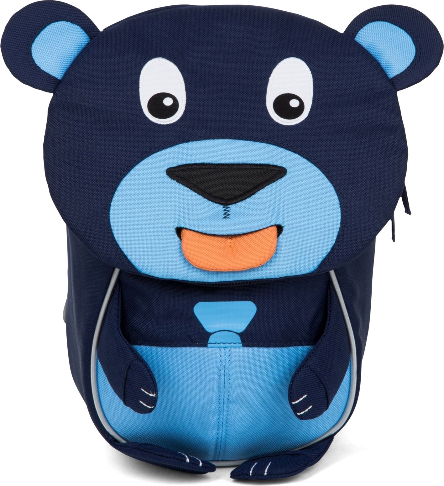 Affenzahn Bobo Bear small - Blue uni - obrázek 1