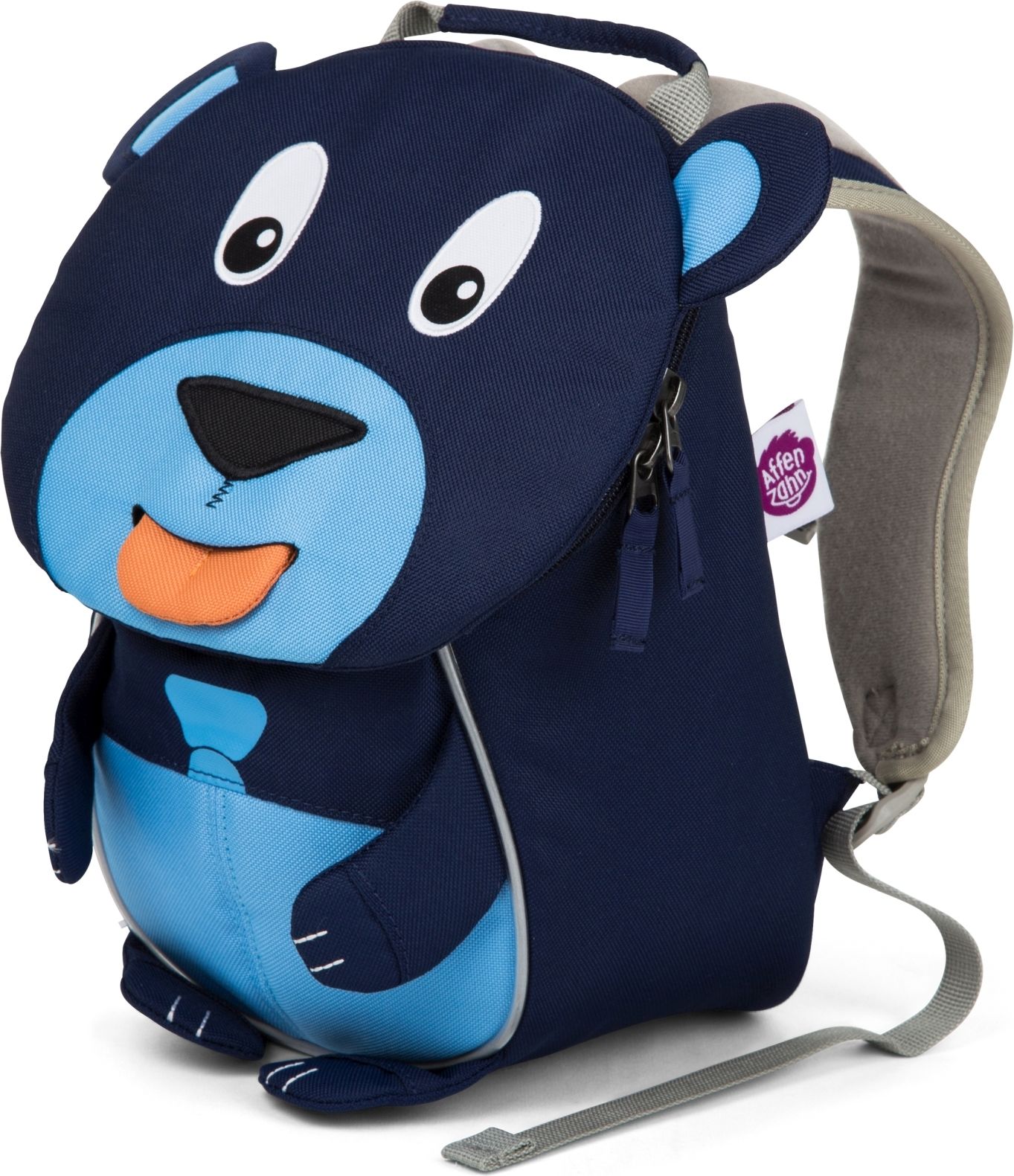 Affenzahn Bobo Bear small - Blue uni - obrázek 2