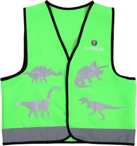 Dětská reflexní vesta LittleLife - dinosaur M - obrázek 1