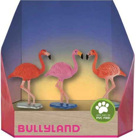 Bullyland - Plameňáci set 3 ks - obrázek 1