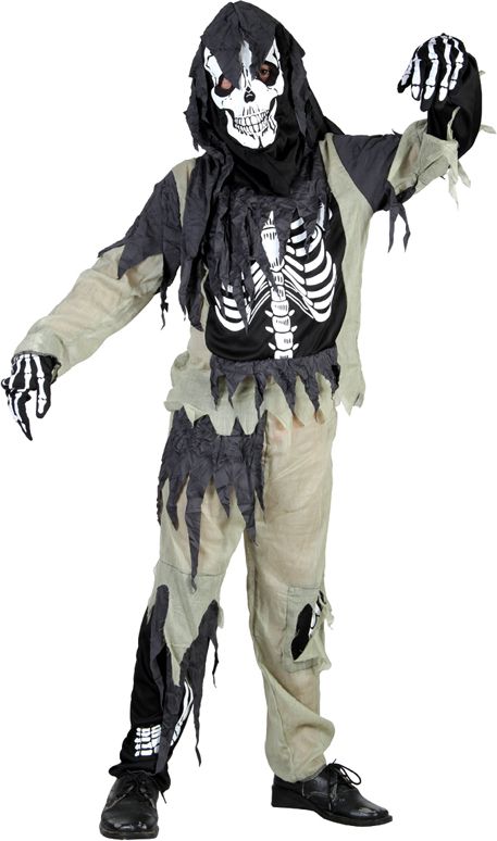 Kostým zombie, 130-140 cm - obrázek 1