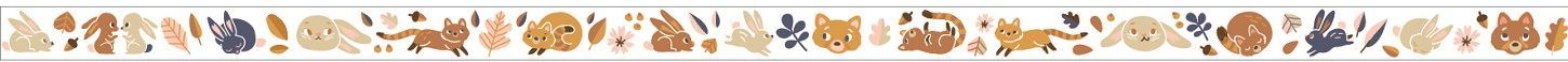 Djeco Animals decorative tape uni - obrázek 2