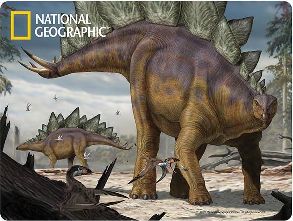 3D POHLEDNICE - Stegosaurus - obrázek 1
