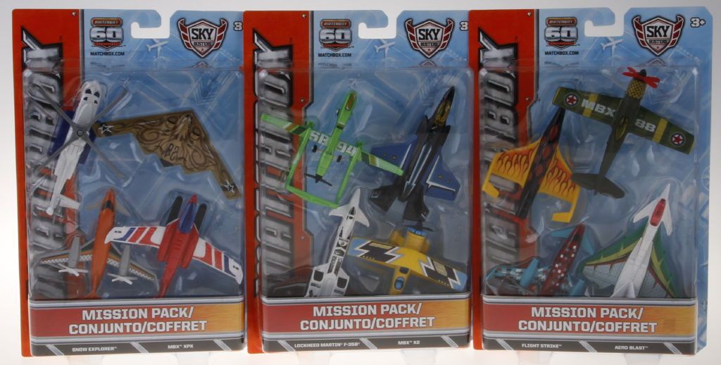 Matchbox Skybusters 4pack - Snow explorer - obrázek 4