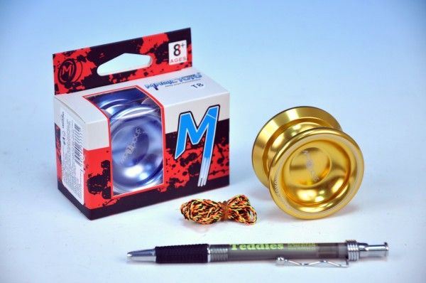 Jojo T8 - Magic shadow Magicyoyo 5,5x4cm hliník/kov s ložiskem asst 2 barvy - obrázek 1