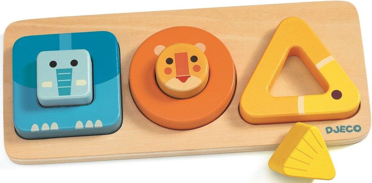 Djeco vkládací puzzle VoluBasic uni - obrázek 1