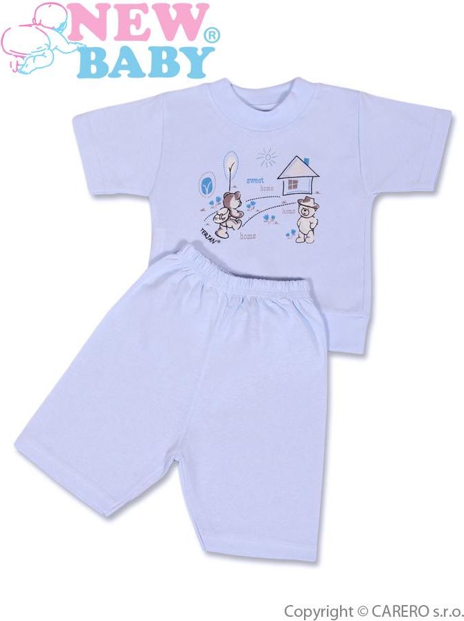 Modré dětské letní pyžamo vel. 122 (6-7 let) New Baby - obrázek 1