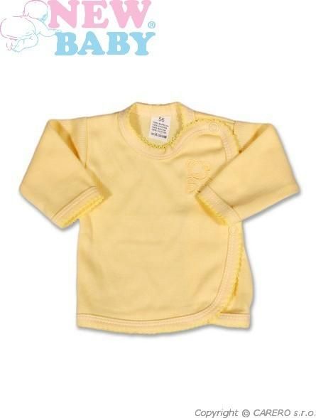 Žlutá kojenecká košilka vel. 68 New Baby Classic - obrázek 1