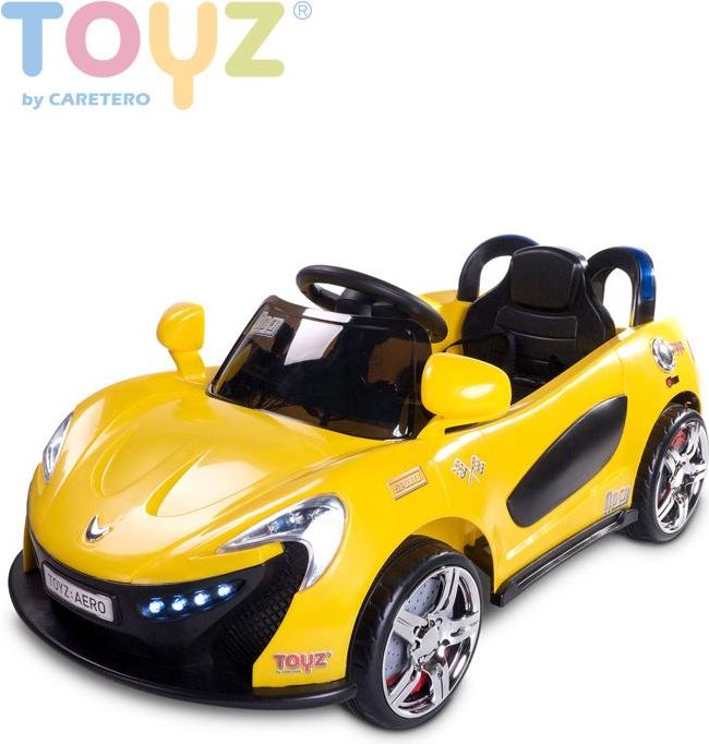Elektrické autíčko Toyz Aero - 2 motory a 2 rychlosti žluté - obrázek 1