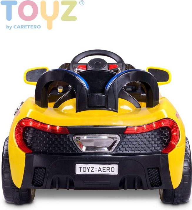 Elektrické autíčko Toyz Aero - 2 motory a 2 rychlosti žluté - obrázek 4