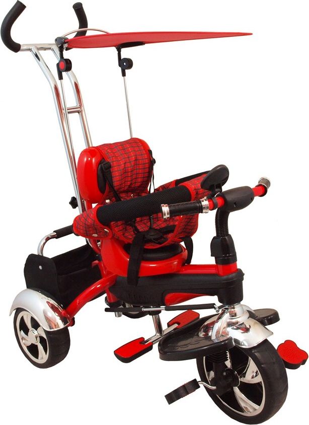 Dětská tříkolka Baby Mix red Červená - obrázek 1