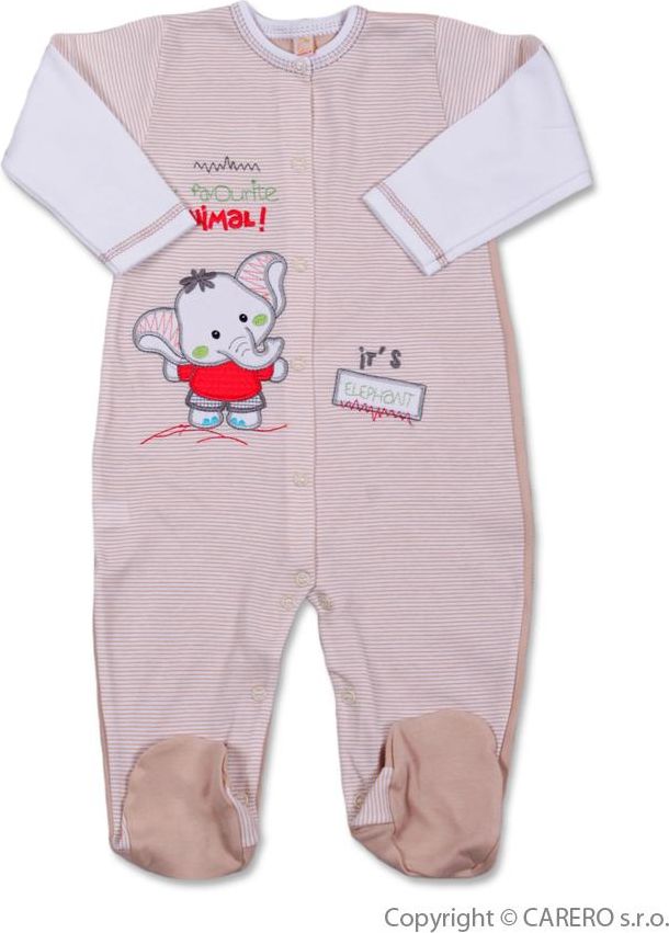 Kojenecký overal vel. 74 Koala Oli hnědý - obrázek 1