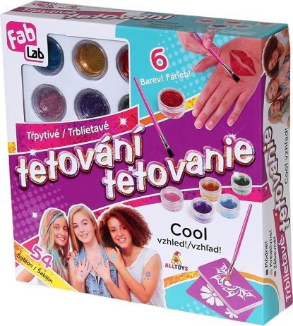 Fab-Lab Třpytivé tetování - obrázek 1