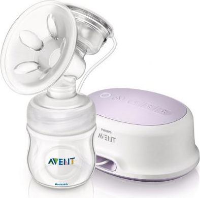 Elektronická odsávačka Avent Natural + Natural systém Transparentní - obrázek 1